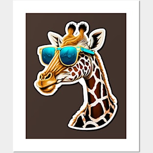 Cool Giraffe Posters and Art